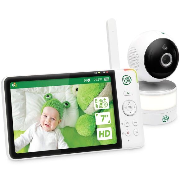 LeapFrog LF920HD Baby Monitor with Camera and Audio, 7" HD LCD Display (1455) - Picture 1 of 13